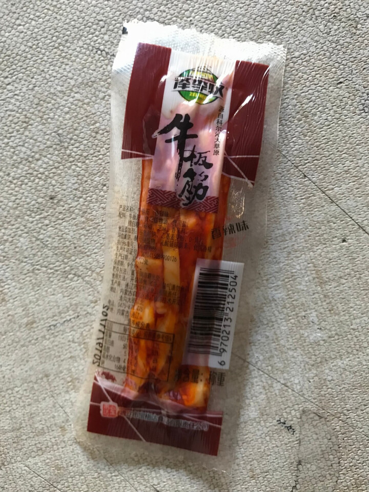 泽李牧牛板筋500g 内蒙古特产肉类零食小吃 新鲜自拌独立小包装 肉干肉脯 香辣怎么样，好用吗，口碑，心得，评价，试用报告,第4张