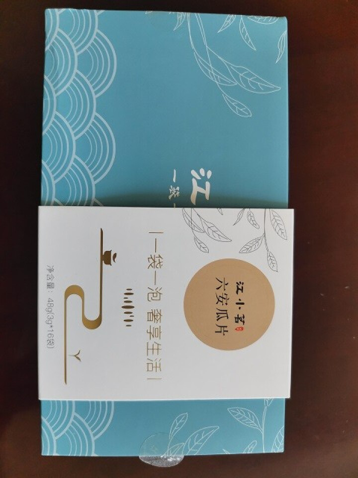 江小茗 茶叶绿茶六安瓜片新茶二级雨前高山茶一袋一泡48g/盒16袋水茗怎么样，好用吗，口碑，心得，评价，试用报告,第4张