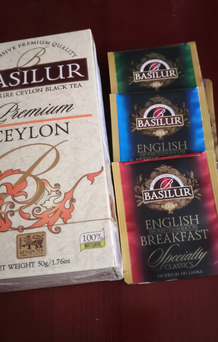 Basilur宝锡兰优选锡兰红茶包25袋泡茶 进口红茶茶包可做港式奶茶怎么样，好用吗，口碑，心得，评价，试用报告,第2张