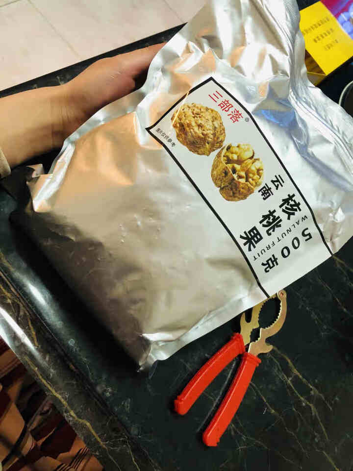 三部落原味云南纸皮核桃500g袋装新货薄壳4.5斤礼盒装 原味500g袋装怎么样，好用吗，口碑，心得，评价，试用报告,第2张