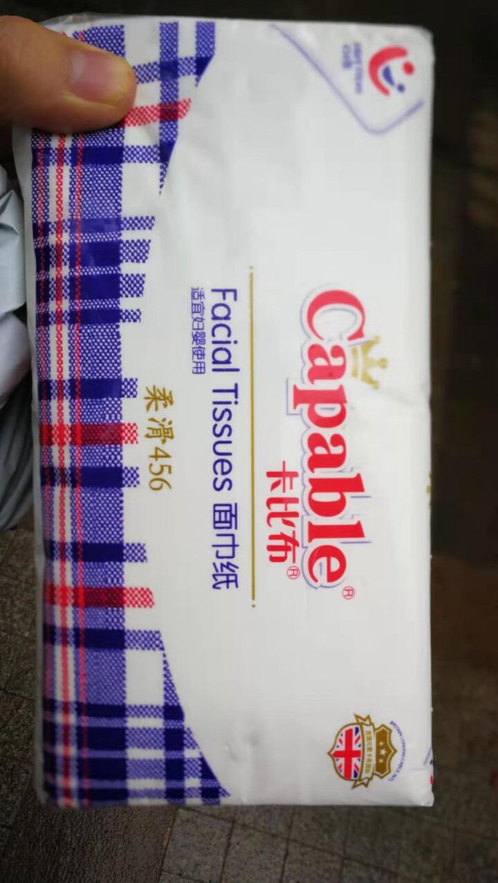 卡比布 Capable 抽纸 干纸巾  妇婴适用 宝宝新生儿干用 456片装怎么样，好用吗，口碑，心得，评价，试用报告,第3张