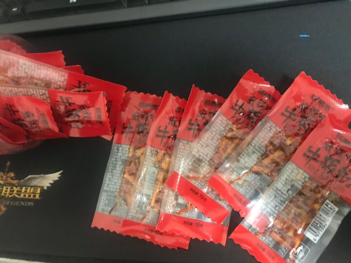 桂青源 脸谱牛板筋10g*20袋麻辣烧烤乐食桶休闲零食牛肉干牛板筋小袋装 麻辣味怎么样，好用吗，口碑，心得，评价，试用报告,第3张