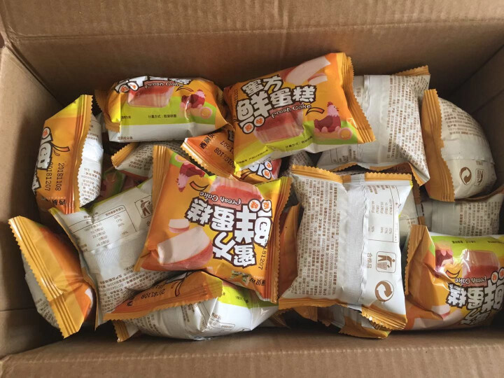 西厨贝可蜜方鲜蛋糕 整箱食品营养早餐1000g怎么样，好用吗，口碑，心得，评价，试用报告,第3张