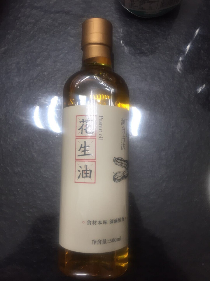 牟农 食用油 古法压榨Ⅱ 花生油500ml 烟台恒邦出品怎么样，好用吗，口碑，心得，评价，试用报告,第3张