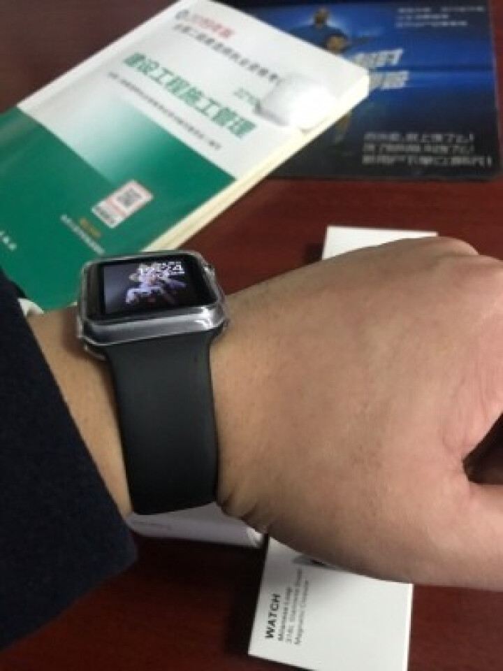 白布斯商务适用苹果手表五株钢带apple watch1/2/3/4/5表带男女款 黑色 通用42/44mm怎么样，好用吗，口碑，心得，评价，试用报告,第3张