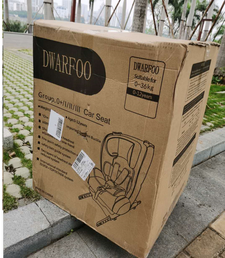 DWARFOO 儿童安全座椅汽车用母婴儿宝宝车用简易0,第2张