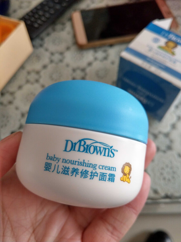 布朗博士（DrBrown’s） 官方旗舰店 新生儿宝宝护肤滋润防燥面霜 婴儿滋养修护面霜50g怎么样，好用吗，口碑，心得，评价，试用报告,第3张