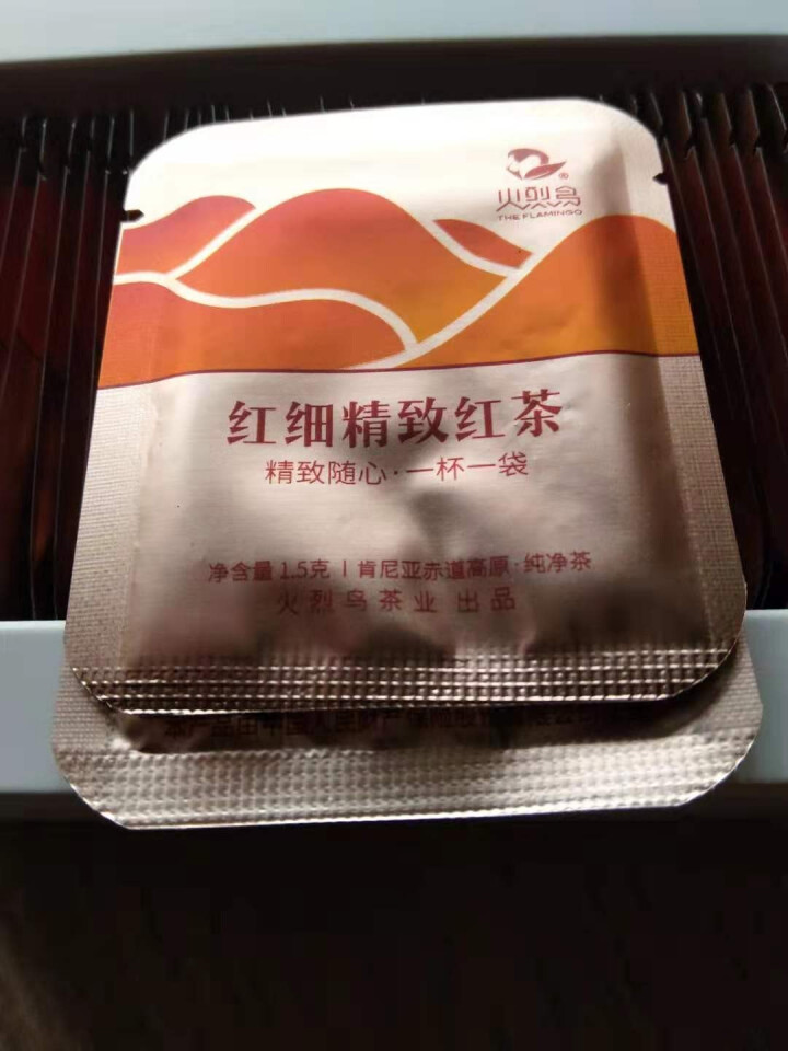 火烈鸟肯尼亚进口赤道高原茶红细精致红茶 奶茶专用红茶 红细怎么样，好用吗，口碑，心得，评价，试用报告,第3张