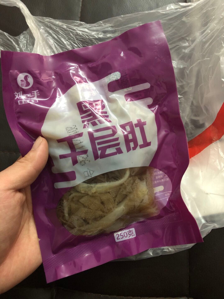 刘一手生鲜冷藏黑千层肚250g 重庆火锅食材四川麻辣烫冒菜串串香菜品牛百叶川渝特色菜怎么样，好用吗，口碑，心得，评价，试用报告,第2张