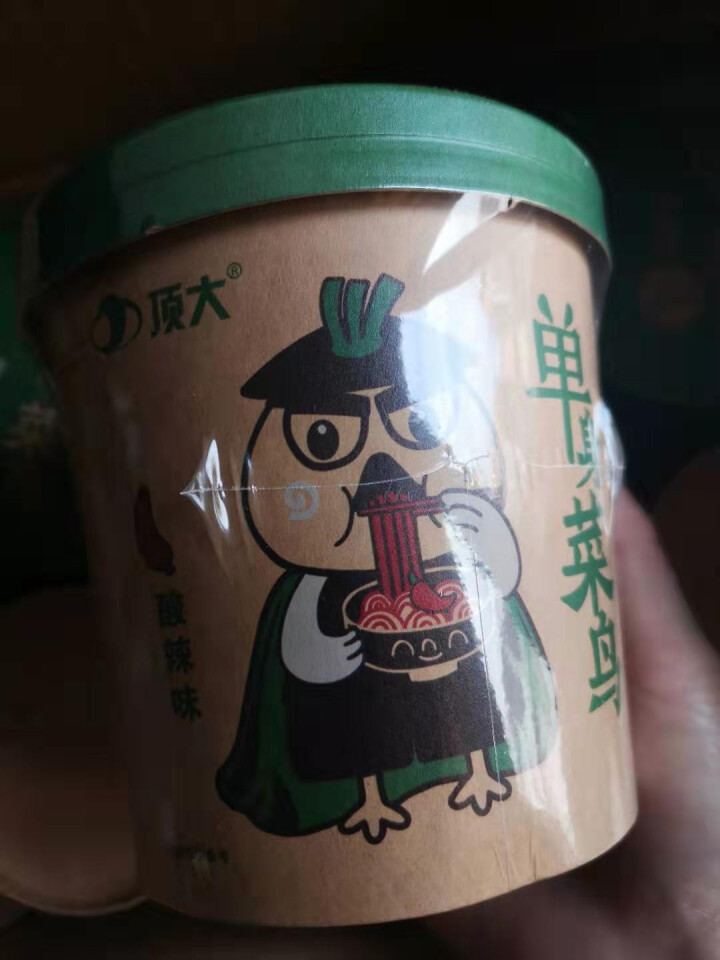 顶大单身菜鸟酸辣烫粉丝酸辣味速食面方便面泡面汤面 酸辣 6桶怎么样，好用吗，口碑，心得，评价，试用报告,第4张