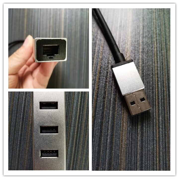 OFCCOM USB3.0千兆有线网卡转RJ45网线接口转换器 适用苹果笔记本电脑外置网口转接头 USB接口2.0百兆 苹果银怎么样，好用吗，口碑，心得，评价，,第4张