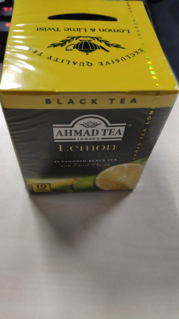 英国亚曼(AHMAD TEA)红茶柠檬香柠味红茶 便携袋泡茶包 原装进口2g*10包怎么样，好用吗，口碑，心得，评价，试用报告,第2张