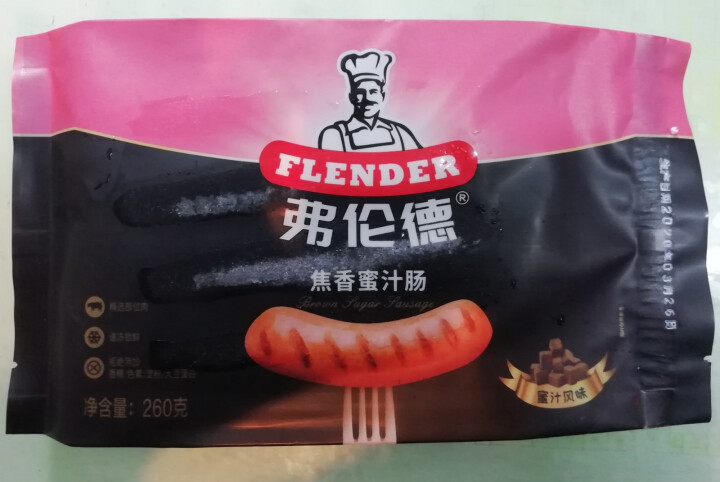 弗伦德（flender）香肠 焦香蜜汁 260g怎么样，好用吗，口碑，心得，评价，试用报告,第2张