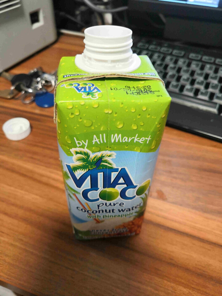 Vita Coco唯他可可椰子水饮料进口nfc青椰果汁330ml菠萝味怎么样，好用吗，口碑，心得，评价，试用报告,第2张