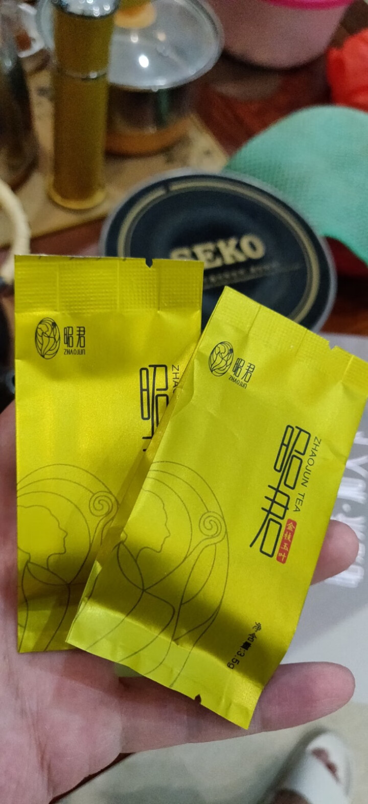 昭君茶金枝玉叶119g绿茶2019新茶湖北宜昌兴山浓香型袋泡礼盒礼品送礼王爸爸送领导高端中国茗茶茶叶 1条装（119g；不送手提袋）怎么样，好用吗，口碑，心得，,第4张