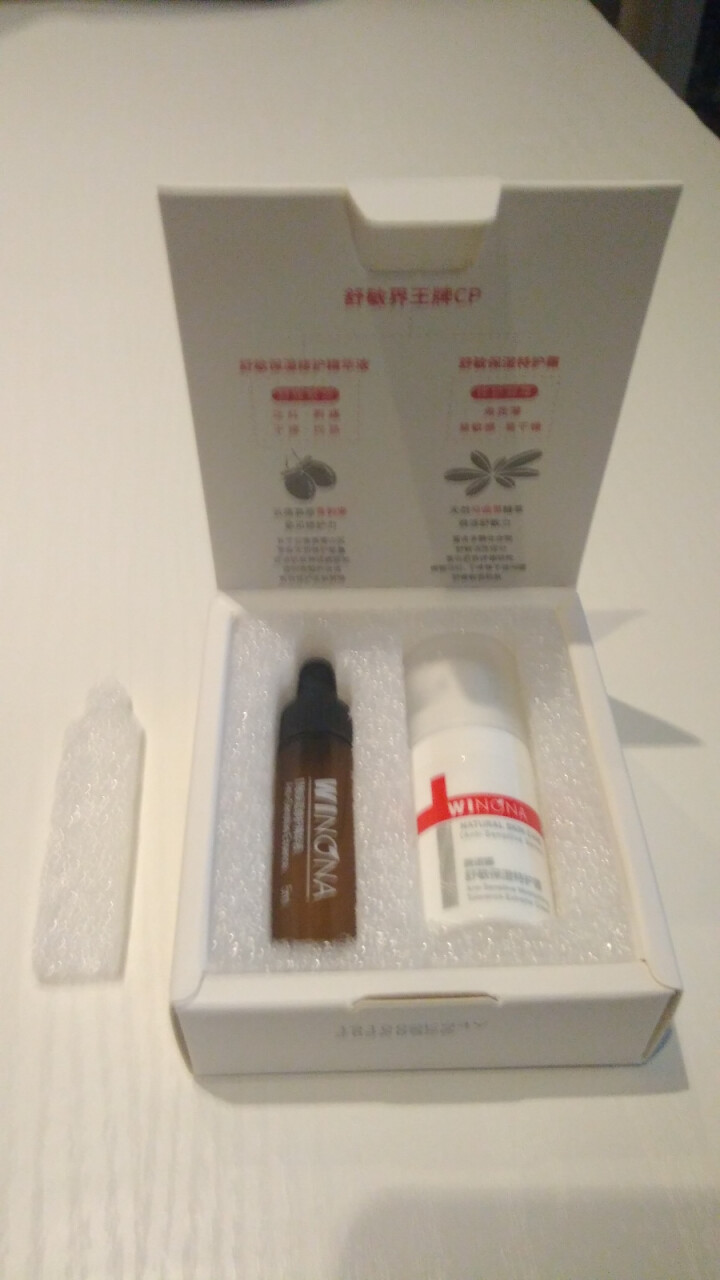 薇诺娜（WINONA）敏肌修护小魔盒【特护霜5g+舒敏精华5ml】怎么样，好用吗，口碑，心得，评价，试用报告,第3张