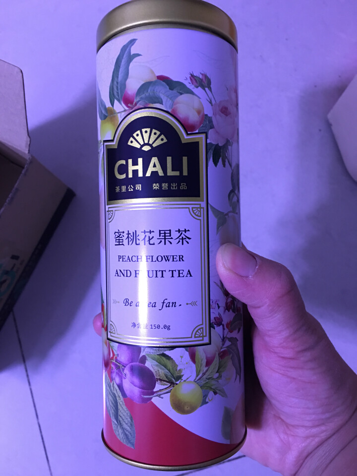 茶里（Chali）水果茶包 水蜜桃果粒茶泡水喝的洛神花网红水果干茶包玫瑰花茶 冷泡花果茶罐装 花果茶150g/罐怎么样，好用吗，口碑，心得，评价，试用报告,第3张