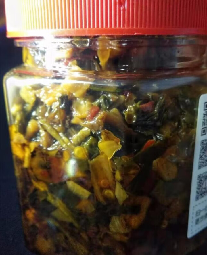 满2赠1【来凤馆】湖南湘西外婆菜280g包邮香辣酱菜咸菜开胃拌饭面粥开瓶即食办公室方便菜 农家外婆菜怎么样，好用吗，口碑，心得，评价，试用报告,第3张