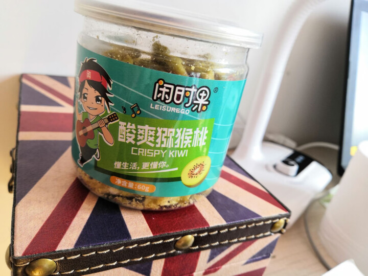 闲时果 酸爽猕猴桃果干60g蔬脆休闲零食果干下午茶怎么样，好用吗，口碑，心得，评价，试用报告,第2张