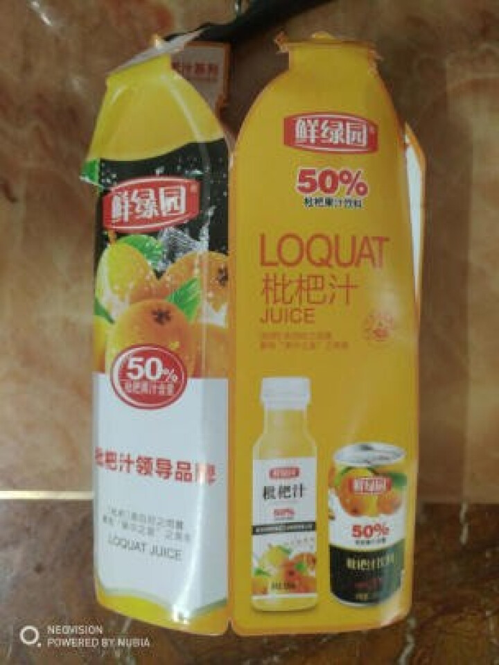 鲜绿园 枇杷汁100%枇杷王枇杷原浆果汁饮料大瓶饮料300ml 单瓶装试饮活动怎么样，好用吗，口碑，心得，评价，试用报告,第2张