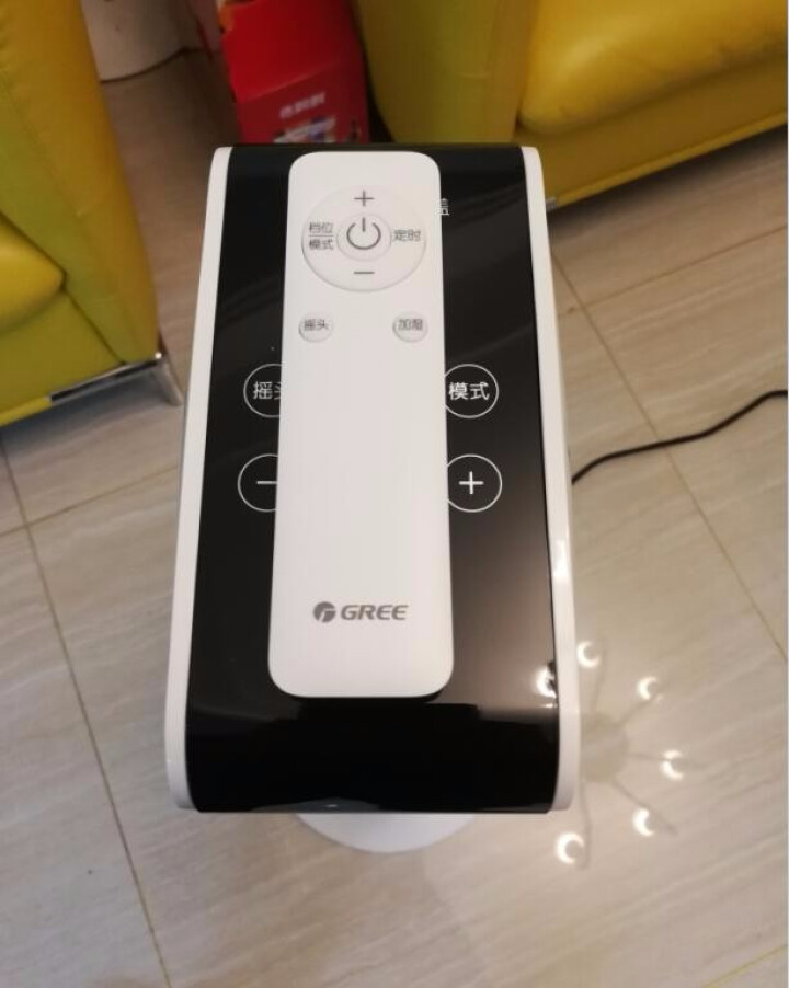 格力（GREE）取暖器 暖风机 速热 塔式 立式 电暖气 WIFI智控 家用烤火炉电暖器 高88CM 19年新款NTFG,第4张