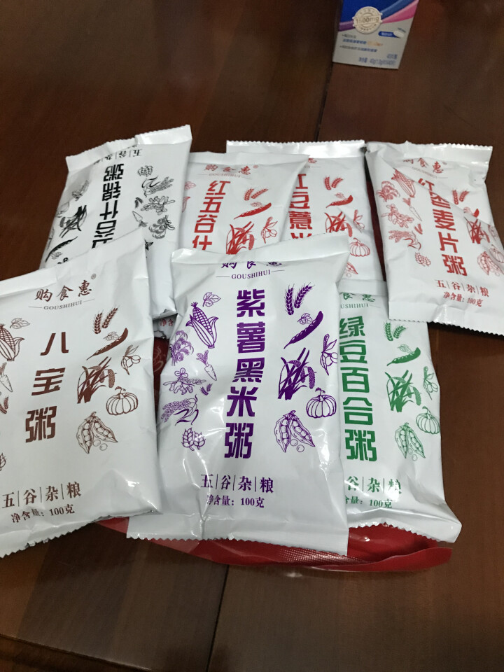 购食惠 7日粥道 五谷杂粮 粥米 7种700g（粥米 粗粮 组合 杂粮 八宝粥原料）怎么样，好用吗，口碑，心得，评价，试用报告,第4张