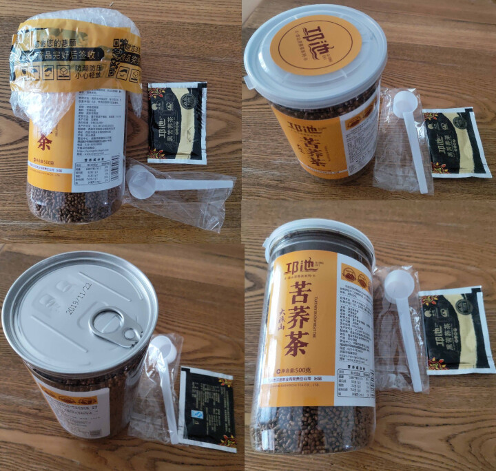 邛池 苦荞茶 荞麦茶 500g原味麦香 四川大凉山苦荞 养生茶叶怎么样，好用吗，口碑，心得，评价，试用报告,第4张