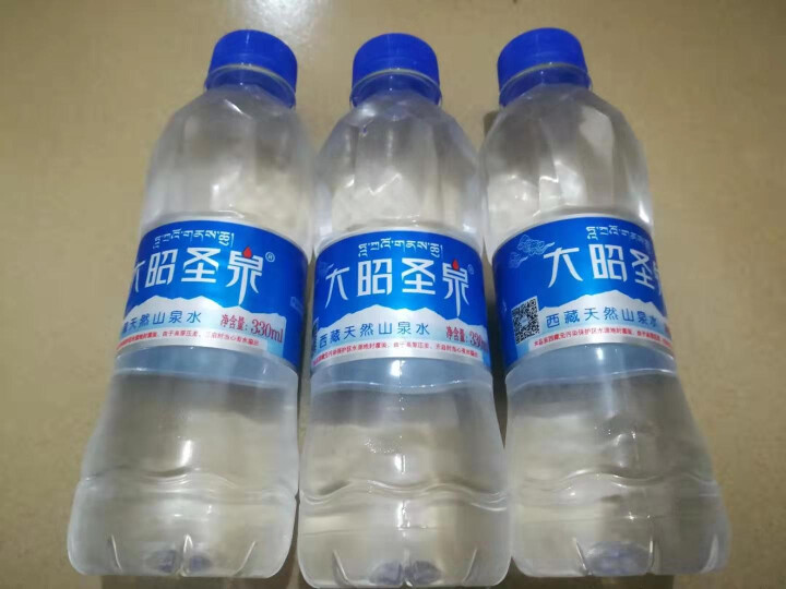 西藏拉萨净土整箱装矿泉水 冰川水大昭圣泉天然山泉水 饮用水 小分子弱碱性水 330ML 一盒（3瓶体验装）怎么样，好用吗，口碑，心得，评价，试用报告,第4张