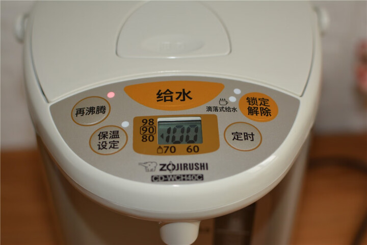 象印（ZO JIRUSHI）电热水壶3L/4L家用电热水瓶微电脑五段控温定时保温电水壶瓶恒温电烧水壶 CD,第14张