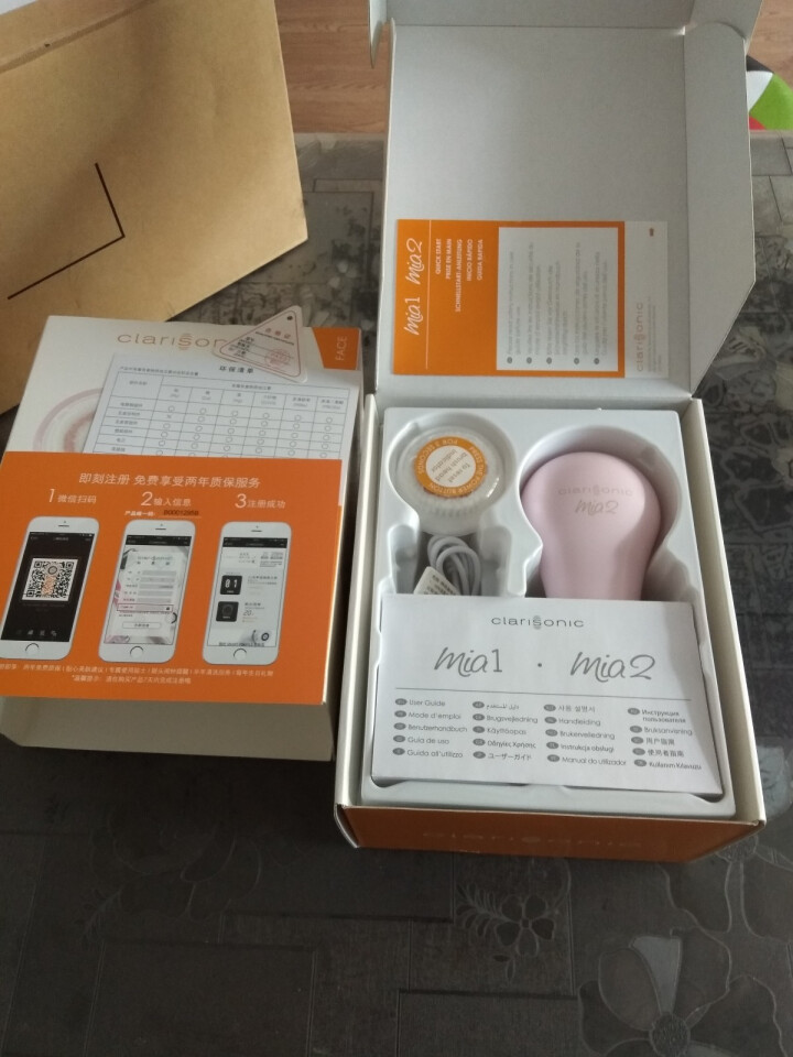 科莱丽 Clarisonic 声波电动洁面仪 Mia2 便携型 毛孔清洁美容仪 洗脸仪（粉色）怎么样，好用吗，口碑，心得，评价，试用报告,第3张