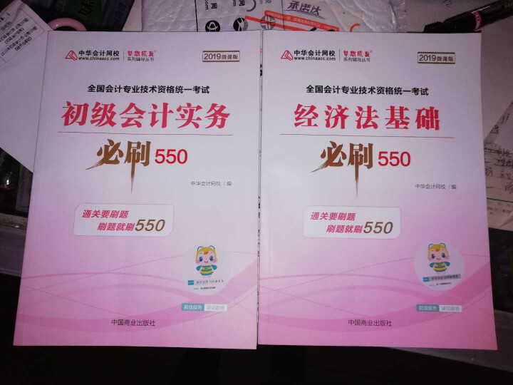 【官方现货】中华会计网校初级会计职称2019教材考试辅导书初级会计实务经济法基础梦想成真提前备考直营 精编必刷550题 初级会计师怎么样，好用吗，口碑，心得，评,第3张