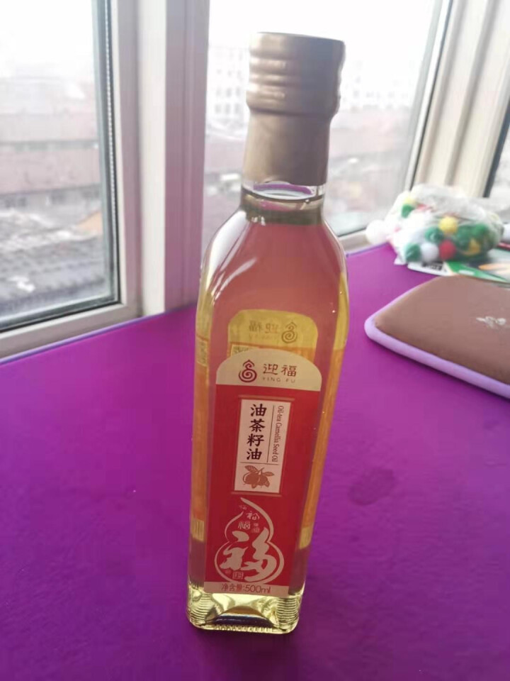 迎福山茶油 食用油 压榨油茶籽油500ml怎么样，好用吗，口碑，心得，评价，试用报告,第2张