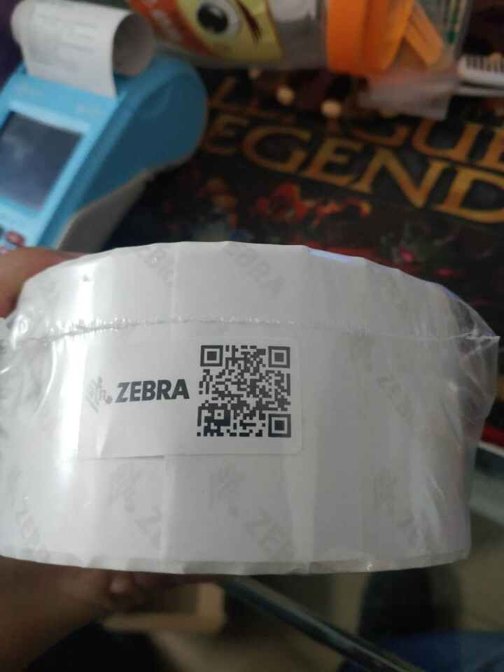 斑马（ZEBRA）打印机标签E邮宝热敏纸 高性能环保耐久型 电子秤纸三防高粘进口模切适宜自动贴标 50*30mm*1500张*1卷怎么样，好用吗，口碑，心得，评,第2张