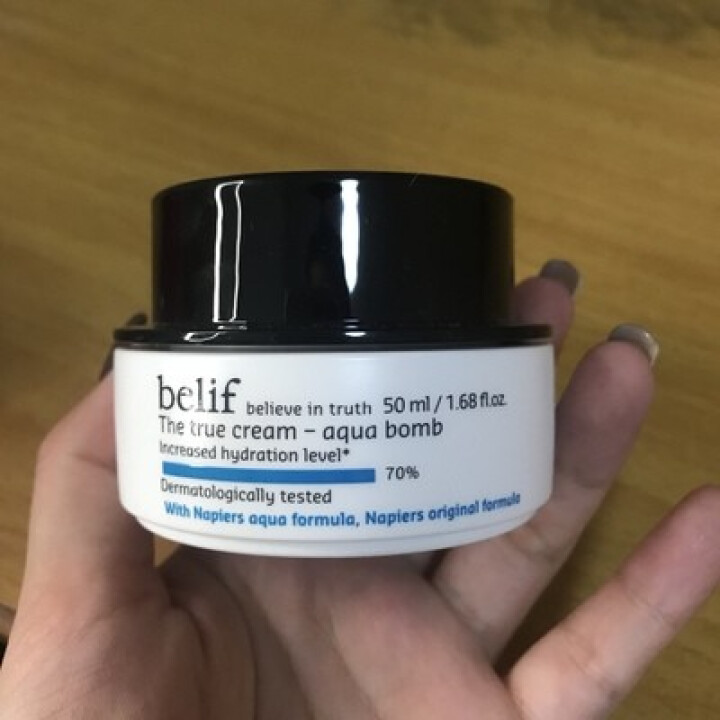 碧研菲belif水分膨润啫喱霜50ml（啫喱霜 水润保湿 舒缓 清爽 补水 韩国进口）怎么样，好用吗，口碑，心得，评价，试用报告,第2张