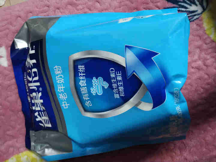 雀巢（Nestle）怡养中老年营养奶粉850g罐装 无糖添加成人高钙中老年人早餐冲饮牛奶粉 400克*1袋怎么样，好用吗，口碑，心得，评价，试用报告,第2张