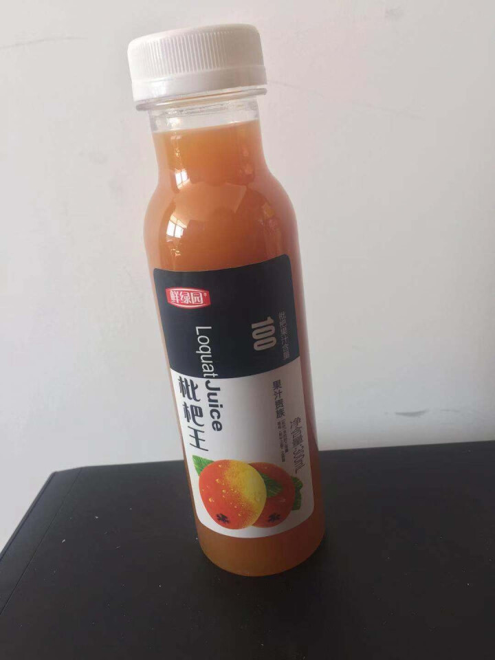 鲜绿园 枇杷汁100%枇杷王枇杷原浆果汁饮料大瓶饮料300ml 单瓶装试饮活动怎么样，好用吗，口碑，心得，评价，试用报告,第3张