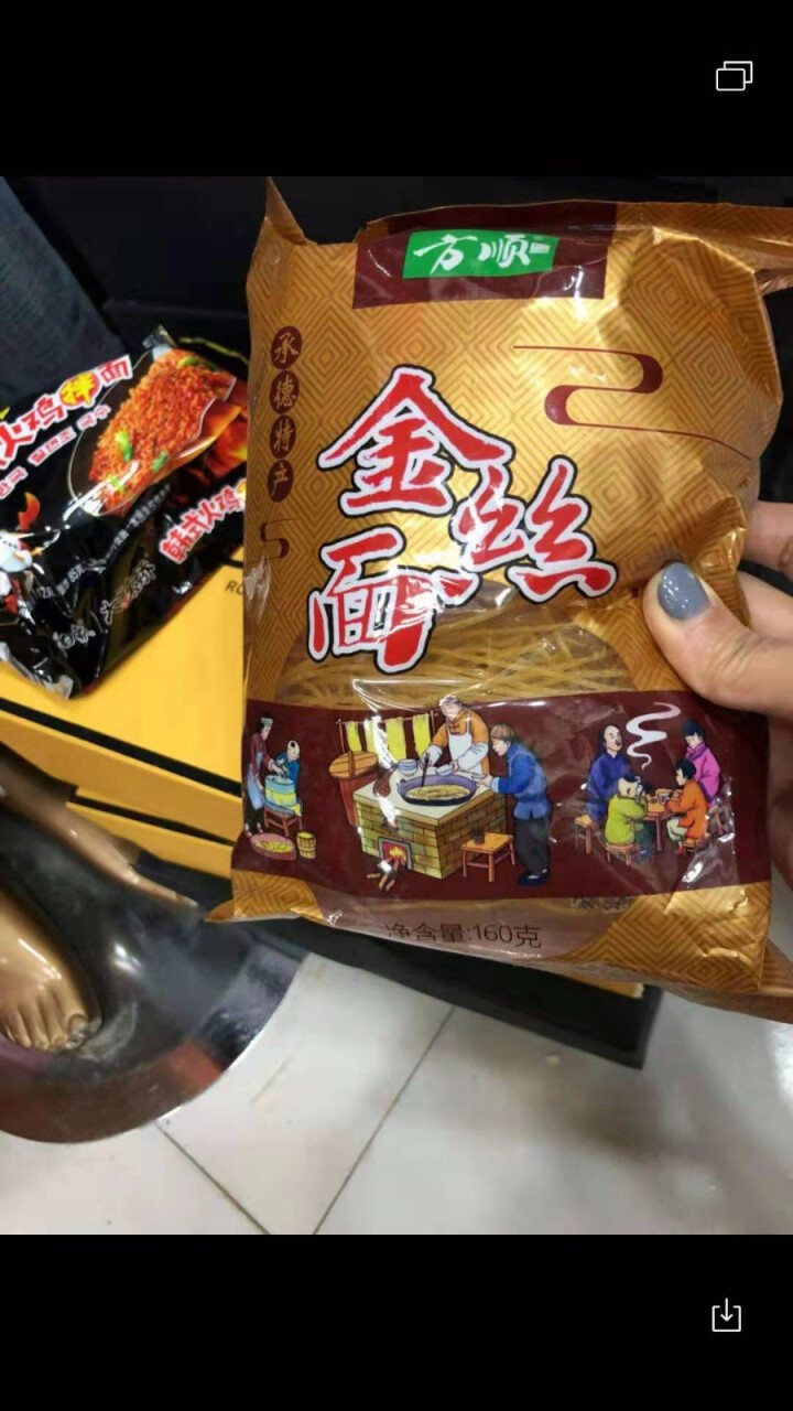 【承德馆】方顺 玉米面条挂面 干玉米粗粮方便速食面袋装 160g/袋 金丝面 1袋怎么样，好用吗，口碑，心得，评价，试用报告,第2张