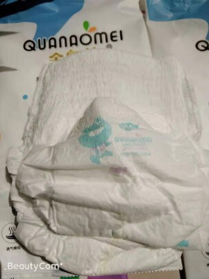 全奥美（Quanaomei）轻薄柔护系列婴儿纸尿裤尿不湿拉拉裤活动裤M/L/XL/XXL 体验装L 4片（9,第3张