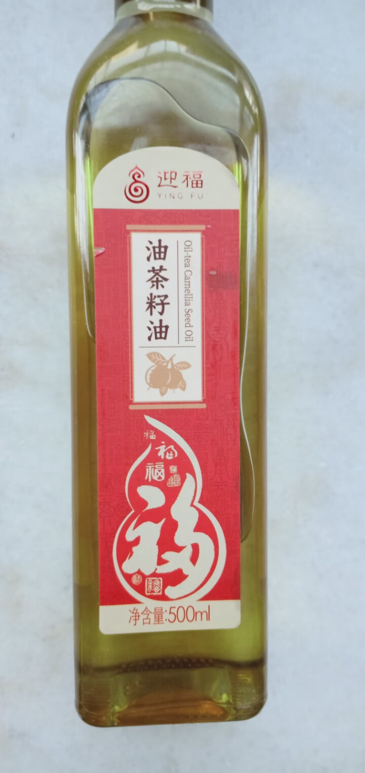 迎福山茶油 食用油 压榨油茶籽油500ml怎么样，好用吗，口碑，心得，评价，试用报告,第4张