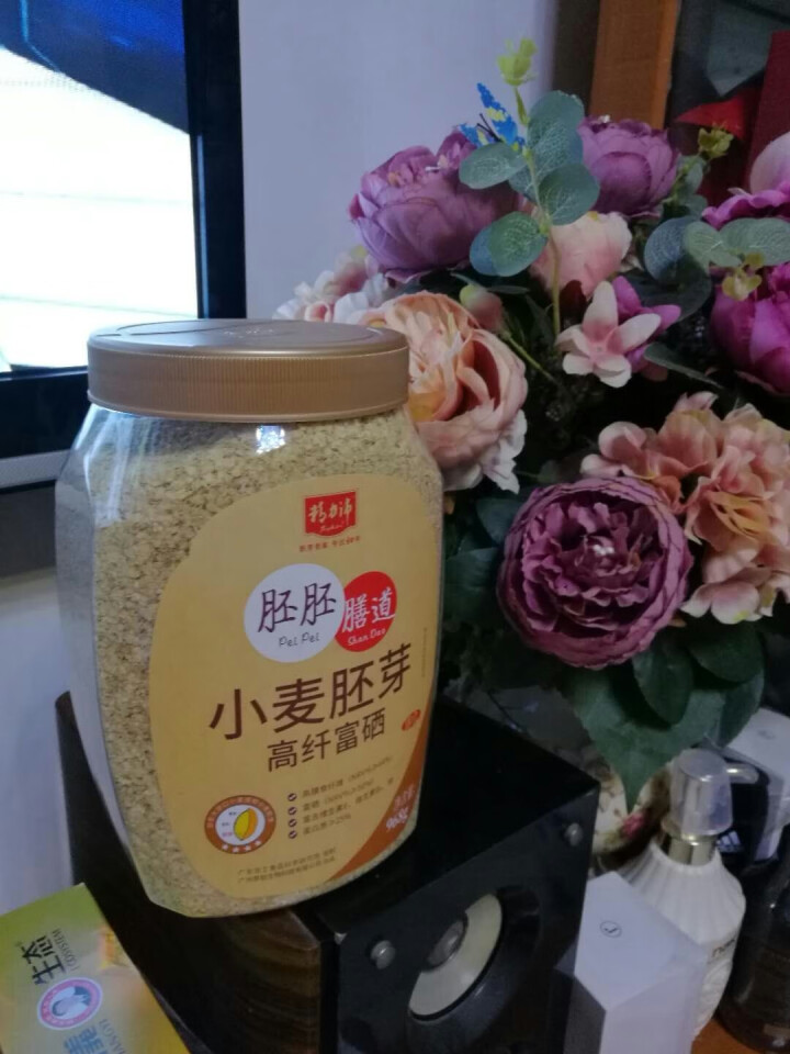 精力沛 小麦胚芽高纤富硒 即食谷物早餐麦片 纯小麦胚芽粉杂粮代餐粉968g怎么样，好用吗，口碑，心得，评价，试用报告,第4张