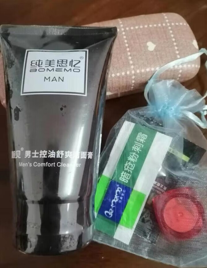 纯美思忆靓见男士控油护理洁面膏120g怎么样，好用吗，口碑，心得，评价，试用报告,第2张