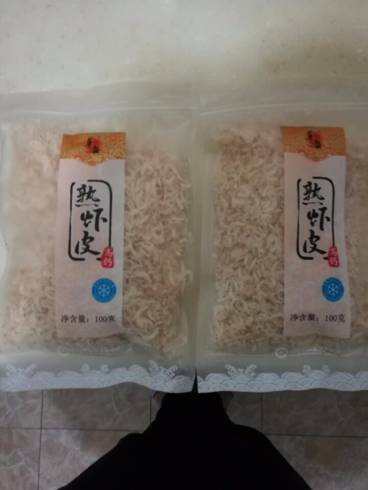 华盛 温州 冷冻熟虾皮 100g 1袋装怎么样，好用吗，口碑，心得，评价，试用报告,第2张