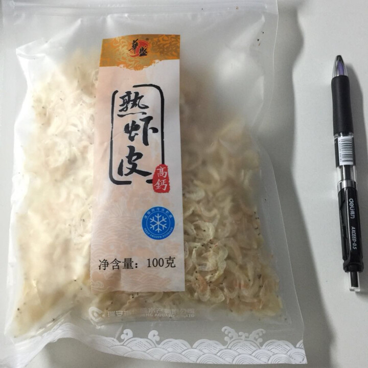 华盛 温州 冷冻熟虾皮 100g 1袋装怎么样，好用吗，口碑，心得，评价，试用报告,第2张