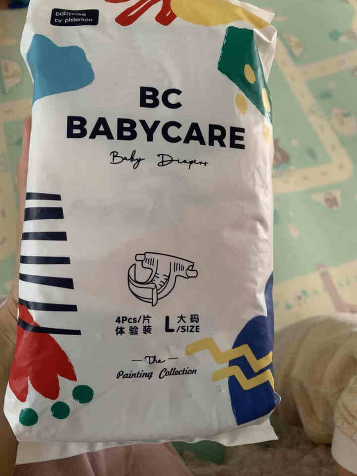 babycare艺术大师系列弱酸纸尿裤L码体验装4片装（9,第2张