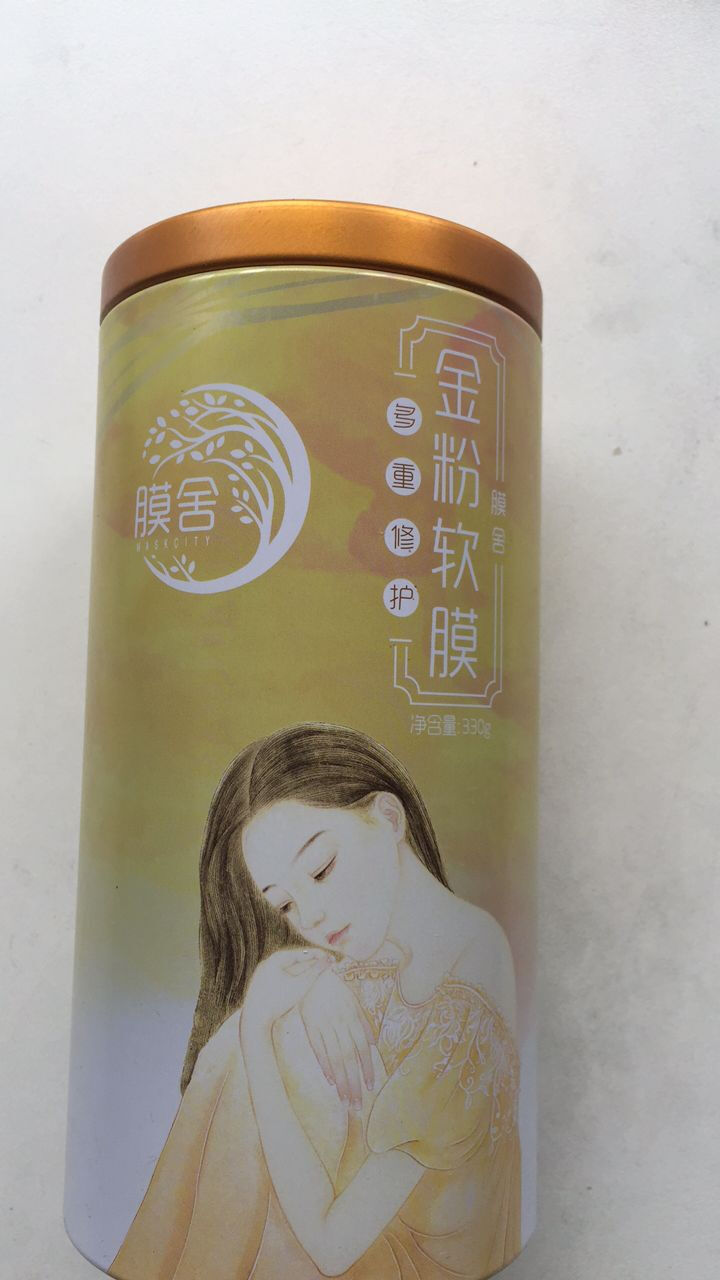 膜舍 金粉软膜粉330g面膜粉 美容粉 紧致亮肤 补水亮颜 疏通毛孔 吸收营养 膜舍 金粉软膜怎么样，好用吗，口碑，心得，评价，试用报告,第2张