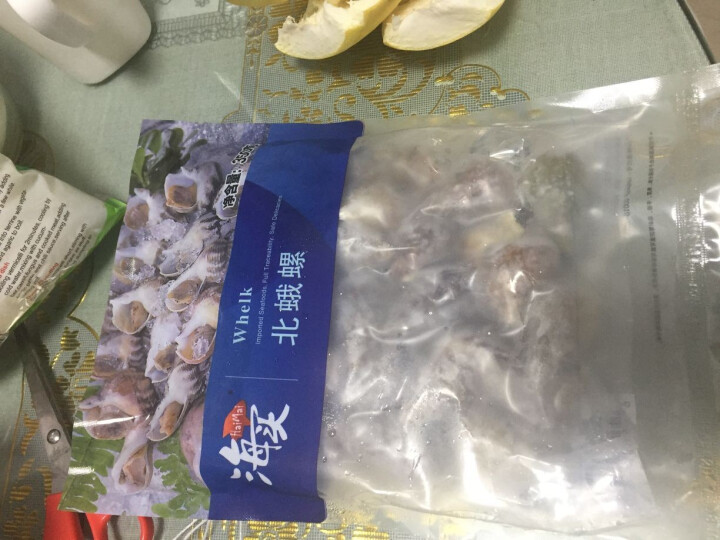 海买 冷冻冰岛北蛾螺 350g 15,第2张