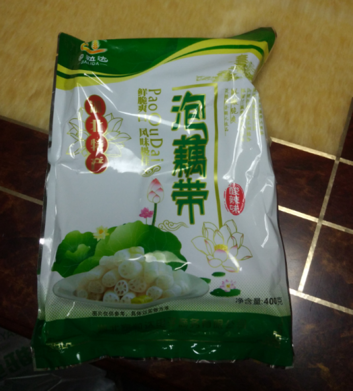 家粒达  泡藕带 酸辣味400G 湖北仙桃特产 袋装怎么样，好用吗，口碑，心得，评价，试用报告,第3张