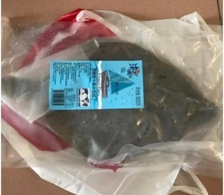 海买 冷冻荷兰欧鲽鱼 500g 1,第2张