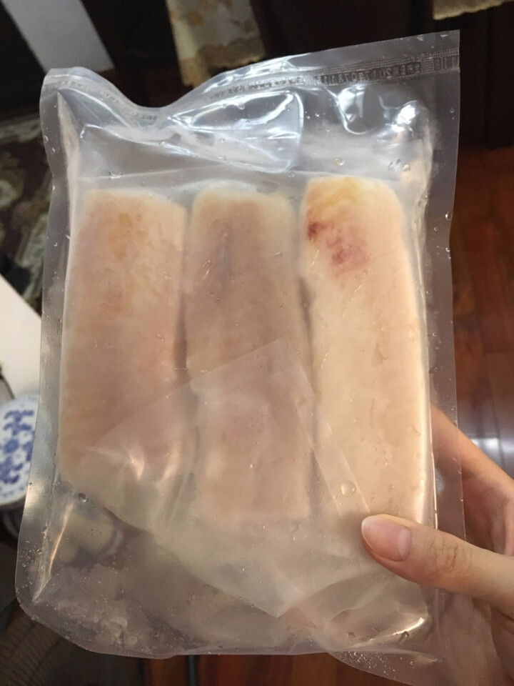 海买 冷冻阿拉斯加狭鳕鱼颈肉 450g 3,第3张