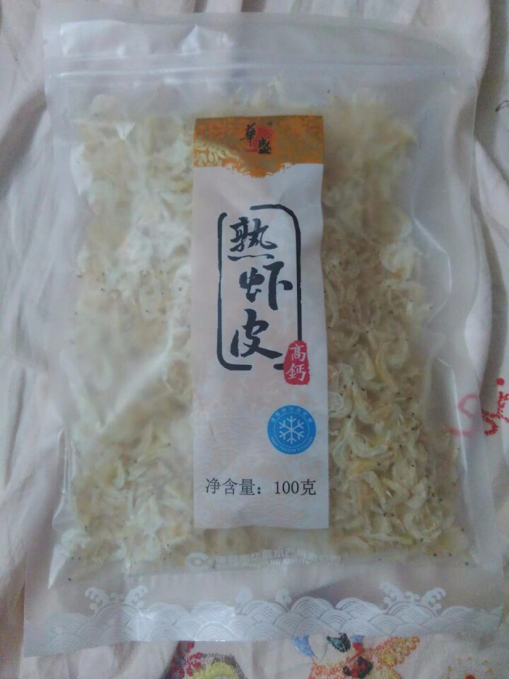 华盛 温州 冷冻熟虾皮 100g 1袋装怎么样，好用吗，口碑，心得，评价，试用报告,第2张